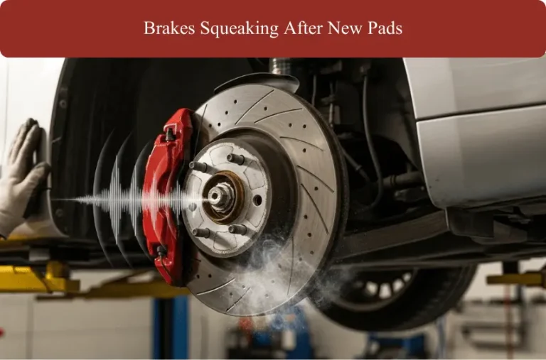 Brakes Squeaking After New Pads