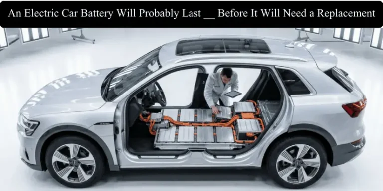 An Electric Car Battery Will Probably Last ____________ Before It Will Need a Replacement.