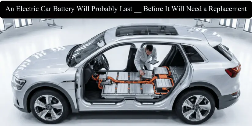 An Electric Car Battery Will Probably Last ____________ Before It Will Need a Replacement.