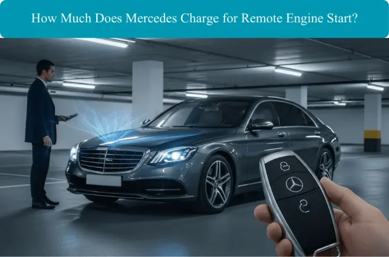 How Much Does Mercedes Charge for Remote Engine Start?