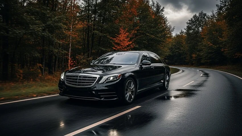 Mercedes-Benz on Road