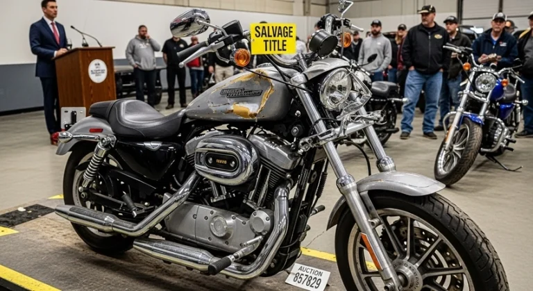 What is a Salvage Title Motorcycle?