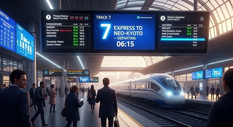 Digital Displays in Modern Transportation Hubs